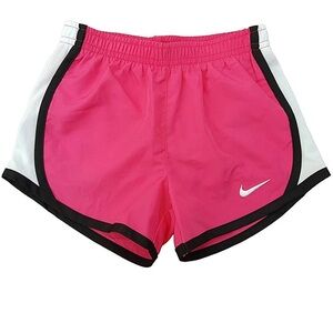Nike 3T Girls Pink & White Athletic Running Shorts